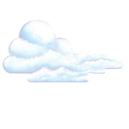 GOLDENGIFTS Cloud Cutout, 12PK GO48286